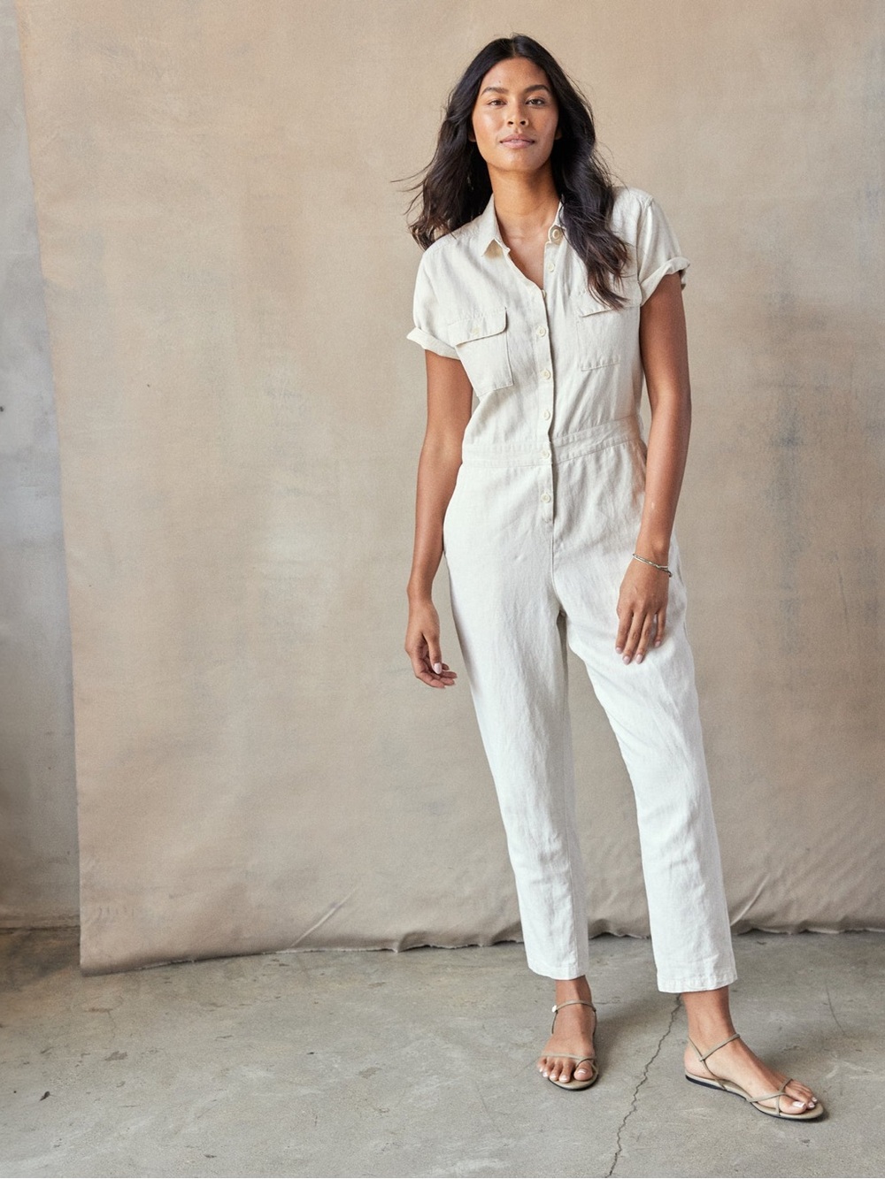 NWT Outerknown Linen Cotton S.E.A. Suit -
Size/Color: Natural / M